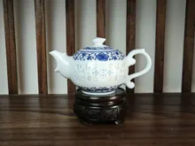 《七彩玲珑缠枝》10头手绘青花茶具 · 3