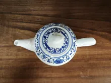《七彩玲珑缠枝》10头手绘青花茶具 · 4