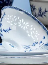 58头青花玲珑餐具·平安竹 · 3