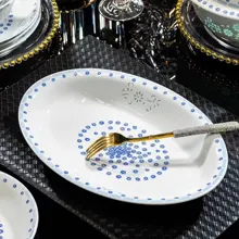 58头青花玲珑餐具-浪漫花语 · 9