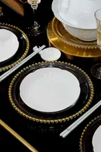 58头影青仿宋葵口餐具 · 7