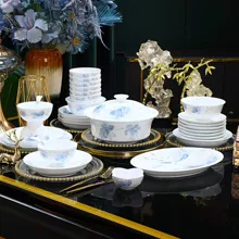 58头·白玉瓷蓝韵餐具 · 3