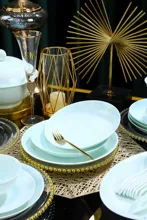 58头·青玉瓷釉中彩爱情海餐具 · 9