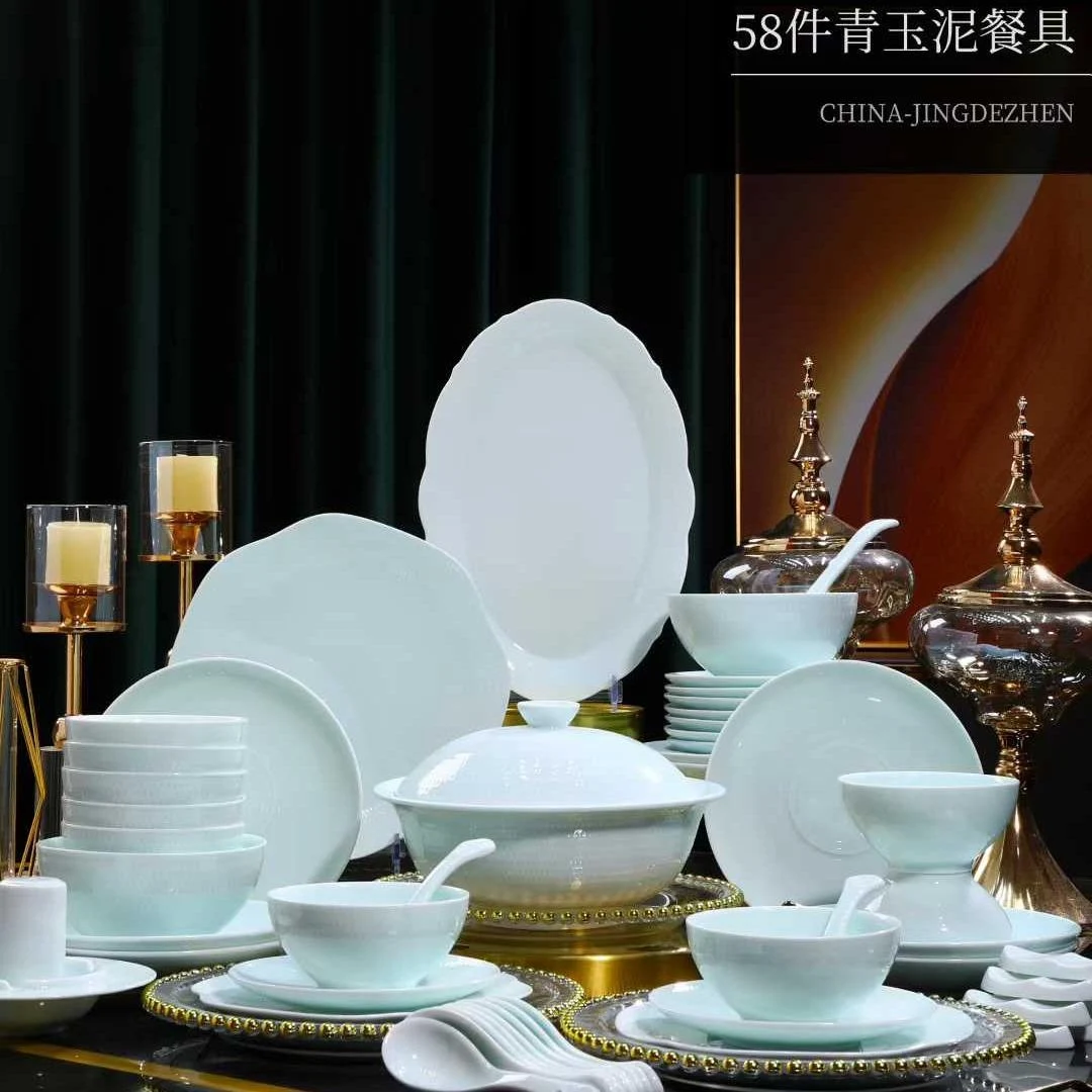 58头·青釉云梦餐具