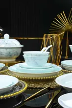 58头·青釉桃花源餐具 · 7