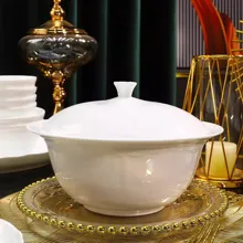 58头·白瓷蜻蜓餐具 · 2