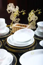 58头五彩玲珑烟花餐具套装 · 9