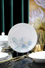 58头·白瓷陌上花开餐具 · 8