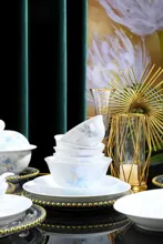 58头·白瓷陌上花开餐具 · 9