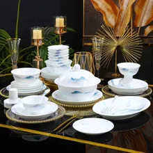 58头·白瓷满目青山餐具 · 9