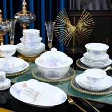 58头·白瓷荷风餐具 · 3