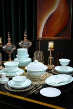 58头·青釉出水芙蓉餐具（釉中彩） · 6