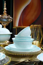 58头·青釉出水芙蓉餐具（釉中彩） · 8