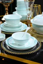 58头·青釉出水芙蓉餐具（釉中彩） · 9