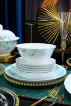 58头·白瓷玉兰春晓餐具 · 6