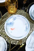 58头·白瓷鱼戏图餐具 · 9