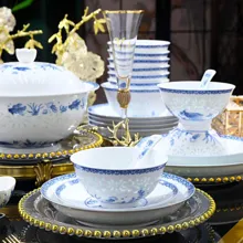 58头青花海语玲珑餐具套装 · 4