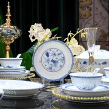 58头青花海语玲珑餐具套装 · 6