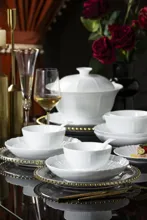 58头·白瓷云汐餐具 · 3
