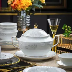 68头爱丽丝餐具（白瓷） · 2