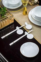68头爱丽丝餐具（白瓷） · 7
