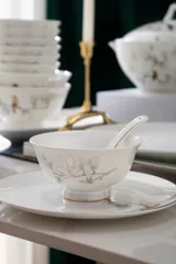 62头·花鸟望升平骨瓷餐具 · 3