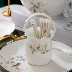 62头·花鸟望升平骨瓷餐具 · 8