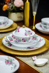 58头描金福寿三多餐具 · 8