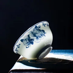 56头青花盛世玫瑰（釉中-白瓷） · 9