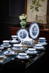 56头新中式园林青花瓷餐具 · 1
