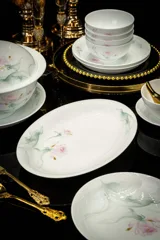 60头风清瑶高温玉瓷餐具 · 8