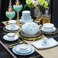 58头·白瓷餐具花团锦簇 · 2