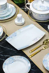 58头日出东方餐具（白瓷） · 7