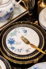 68头金边梦里花骨瓷餐具 · 7