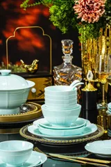 58头·青釉花棱餐具 · 4