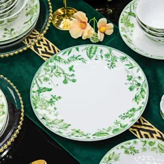 56头·白瓷餐具·丛林 · 4