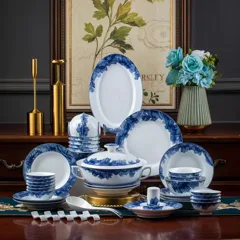 58头家大业大餐具（白瓷） · 1