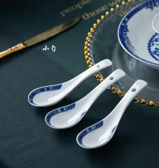 56头白瓷玲珑富贵 · 8