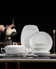 62头·盛世荷花骨瓷餐具 · 7