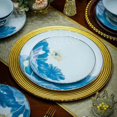 58头荷天下餐具（白瓷） · 3