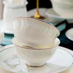 62头桂花缘骨瓷餐具 · 3