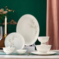 62头桂花缘骨瓷餐具 · 5