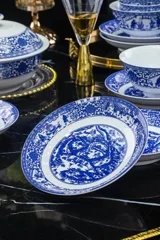 56头青花瓷韵餐具（白瓷） · 5