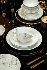 60头清雅佳人高温玉瓷餐具 · 6