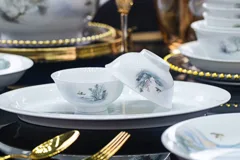 56头白瓷江湾人家餐具 · 8