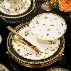 70头描金莎拉花园骨瓷餐具 · 5