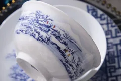 58头雪景（釉中彩-白瓷） · 5