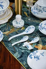 56头春风得意青花餐具 · 8